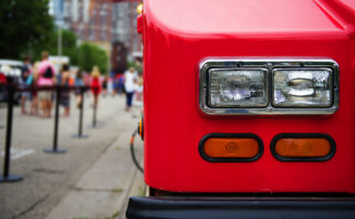 New red bus appears on London streets